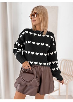 sweter eleonor czarny one size ze sklepu UBRA w kategorii Swetry damskie - zdjęcie 185958367