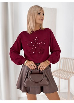 sweter marco bordowy one size ze sklepu UBRA w kategorii Swetry damskie - zdjęcie 185958399