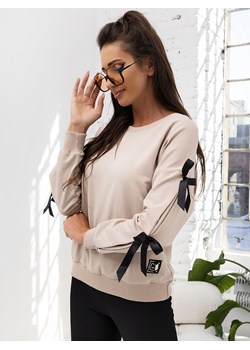 bluza angelo beżowa one size ze sklepu UBRA w kategorii Bluzy damskie - zdjęcie 185958508
