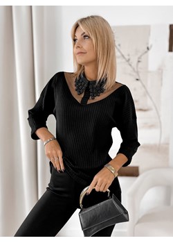 bluzka como czarna one size - id: prod-81887-group - marki UBRA - 185959236 bluzka como czarna one size ze sklepu UBRA w kategorii Bluzki damskie - zdjęcie 185959236