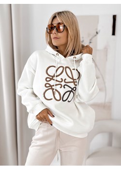 bluza vicenza ecru one size ze sklepu UBRA w kategorii Bluzy damskie - zdjęcie 185959278