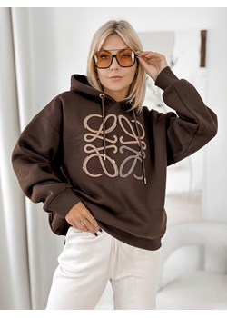 bluza vicenza ciemnobrązowa one size - id: prod-81895-group - marki UBRA - 185959287 bluza vicenza ciemnobrązowa one size ze sklepu UBRA w kategorii Bluzy damskie - zdjęcie 185959287