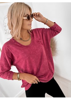 bluzka rimini malinowa one size ze sklepu UBRA w kategorii Bluzki damskie - zdjęcie 185959457