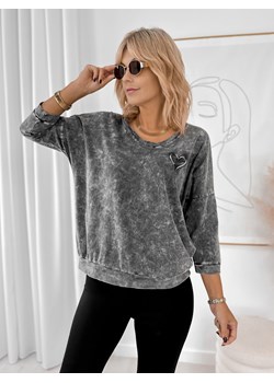 bluzka rimini antracyt one size ze sklepu UBRA w kategorii Bluzki damskie - zdjęcie 185959466