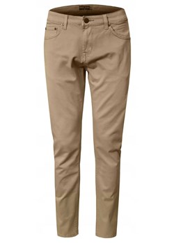 Bawełniane Spodnie Chinos, Regular - Pako Jeans - Beżowe SPPJNSpersBZ ze sklepu JegoSzafa.pl w kategorii Spodnie męskie - zdjęcie 185959546