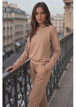 Bluza nierozpinana Vivisence 9004 beżowy - id: 37610 - marki Vivisence - 185959898 Bluza nierozpinana Vivisence 9004 beżowy ze sklepu kontri.pl w kategorii Bluzy damskie - zdjęcie 185959898