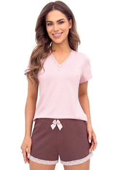 Donna krótka piżama damska wrzosowo-różowa Daphne, Kolor wrzosowo-różowy, Rozmiar S, Donna - id: 217056 - marki Donna - 185960836 Donna krótka piżama damska wrzosowo-różowa Daphne, Kolor wrzosowo-różowy, Rozmiar S, Donna ze sklepu Primodo w kategorii Piżamy damskie - zdjęcie 185960836