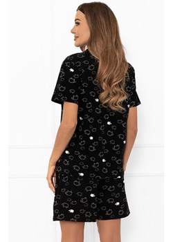 Piżama damska na krótki rękaw i krótkie spodenki Bonnie, Kolor czarny-wzór, Rozmiar S, Italian Fashion ze sklepu Primodo w kategorii Piżamy damskie - zdjęcie 185960927