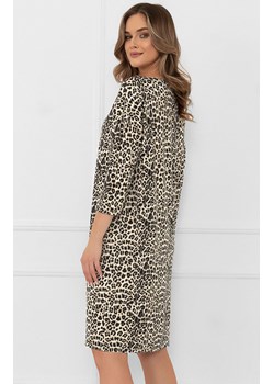 Koszula nocna damska w panterkę z rękawem 3/4 Kenia, Kolor panterka, Rozmiar S, Italian Fashion - id: 217077 - marki Italian Fashion - 185960968 Koszula nocna damska w panterkę z rękawem 3/4 Kenia, Kolor panterka, Rozmiar S, Italian Fashion ze sklepu Primodo w kategorii Koszule nocne - zdjęcie 185960968