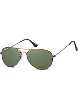 Pilotki okulary aviator dziecięce Montana 964C brązowo zielone ze sklepu Stylion w kategorii Zegarki - zdjęcie 185961975