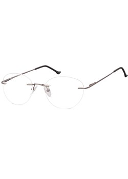 Bezramkowe Okulary Oprawki okrągłe korekcyjne Sunoptic 985B jasno-grafitowe - id: 2836 - marki Sunoptic - 185961985 Bezramkowe Okulary Oprawki okrągłe korekcyjne Sunoptic 985B jasno-grafitowe ze sklepu Stylion w kategorii Okulary korekcyjne męskie - zdjęcie 185961985