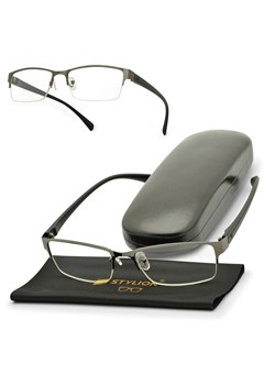 Plusy +3.50 Okulary korekcyjne żyłkowe prostokątne do czytania ST329B ze sklepu Stylion w kategorii Okulary korekcyjne damskie - zdjęcie 185962019
