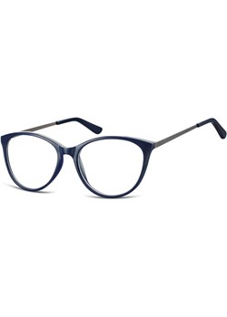 Okulary oprawki zerówki korekcyjne Kocie Unisex Sunoptic AC27C ciemnogranatowe ze sklepu Stylion w kategorii Okulary korekcyjne damskie - zdjęcie 185962026