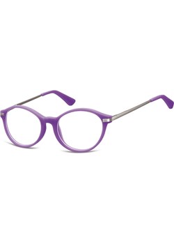 Okulary dziecięce zerówki okrągłe lenonki AK46D fioletowe - id: 3024 - marki Sunoptic - 185962095 Okulary dziecięce zerówki okrągłe lenonki AK46D fioletowe ze sklepu Stylion w kategorii Akcesoria dziecięce - zdjęcie 185962095