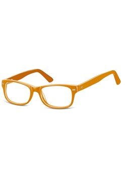 Okulary dziecięce zerówki Nerdy AK49A pomarańczowe ze sklepu Stylion w kategorii Okulary przeciwsłoneczne męskie - zdjęcie 185962099