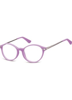 Okulary dziecięce zerówki okrągłe lenonki AK50E fioletowe - id: 3093 - marki Sunoptic - 185962129 Okulary dziecięce zerówki okrągłe lenonki AK50E fioletowe ze sklepu Stylion w kategorii Zegarki - zdjęcie 185962129