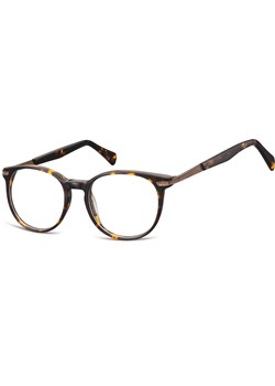 Okrągłe Okulary oprawki zerówki korekcyjne Sunoptic AC39A panterka ze sklepu Stylion w kategorii Zegarki - zdjęcie 185962135