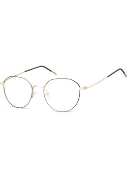 Lenonki Okulary oprawki optyczne 928E złote + czarne ze sklepu Stylion w kategorii Zegarki - zdjęcie 185962185
