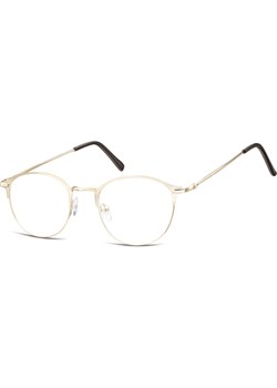 Lenonki okrągłe Okulary oprawki optyczne 933D złote ze sklepu Stylion w kategorii Okulary korekcyjne męskie - zdjęcie 185962207