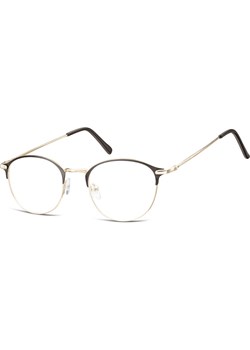 Lenonki okrągłe Okulary oprawki optyczne 933E złote + czarne - id: 3264 - marki Sunoptic - 185962208 Lenonki okrągłe Okulary oprawki optyczne 933E złote + czarne ze sklepu Stylion w kategorii Okulary korekcyjne męskie - zdjęcie 185962208