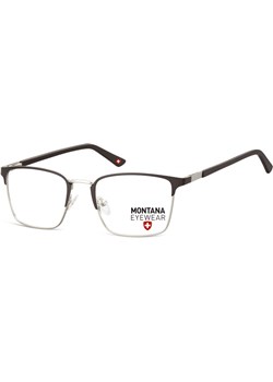 Okulary oprawki prostokątne optyczne Montana MM602A srebrno-czarne ze sklepu Stylion w kategorii Zegarki - zdjęcie 185962257
