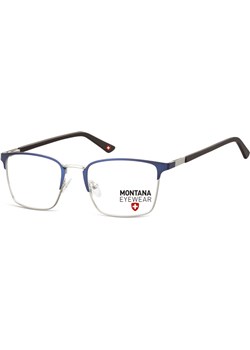 Okulary oprawki prostokątne optyczne Montana MM602C srebrno-niebieskie ze sklepu Stylion w kategorii Zegarki - zdjęcie 185962259