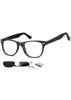 Okulary oprawki zerówki korekcyjne Nerdy Flex Sunoptic AC15 czarne ze sklepu Stylion w kategorii Zegarki - zdjęcie 185962416