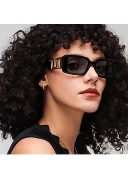 Damskie okulary przeciwsłoneczne z filtrem UV400 black/gold ST-MAX5 ze sklepu Stylion w kategorii Okulary przeciwsłoneczne damskie - zdjęcie 185962428