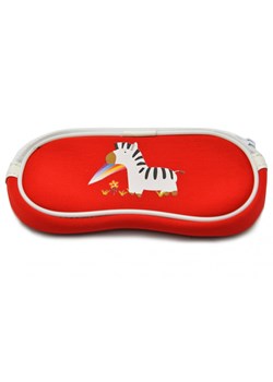 Etui Futerał na okulary dla dzieci Czerwone z zebrą SC-10C - id: 3728 - marki Stylion - 185962459 Etui Futerał na okulary dla dzieci Czerwone z zebrą SC-10C ze sklepu Stylion w kategorii Zegarki - zdjęcie 185962459