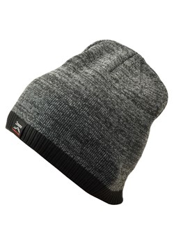 Męska Zimowa Czapka Szaro-czarna z polarem - L/XL TOMORROW ST-511B ze sklepu Stylion w kategorii Zegarki - zdjęcie 185962507