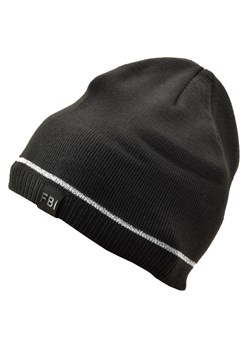 Męska Zimowa Czapka Czarna z polarem - L/XL FBI ST-533B ze sklepu Stylion w kategorii Zegarki - zdjęcie 185962515