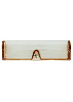Etui Futerał na okulary STHC-19B brązowe ze sklepu Stylion w kategorii Zegarki - zdjęcie 185962546