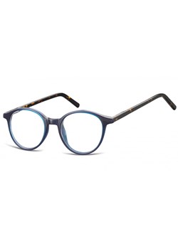Okulary oprawki zerówki korekcyjne lenonki Unisex Sunoptic AC23G niebieski + panterka ze sklepu Stylion w kategorii Zegarki - zdjęcie 185962565