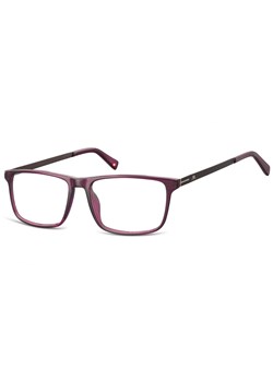 Okulary oprawki korekcyjne Nerdy Unisex Montana MA59E fioletowe + grafitowy zausznik ze sklepu Stylion w kategorii Zegarki - zdjęcie 185962585