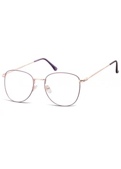 Oprawki okulary Pilotki zerówki korekcyjne 924A fioletowo-złote - id: 3997 - marki Sunoptic - 185962619 Oprawki okulary Pilotki zerówki korekcyjne 924A fioletowo-złote ze sklepu Stylion w kategorii Okulary korekcyjne męskie - zdjęcie 185962619