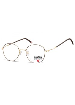 Lenonki okulary Oprawki optyczne MM598E brązowo-złote ze sklepu Stylion w kategorii Zegarki - zdjęcie 185962636