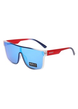 Męskie okulary przeciwsłoneczne pełne MAXAIR z filtrem UV400 Blue/Red ST-MAX3A ze sklepu Stylion w kategorii Okulary przeciwsłoneczne męskie - zdjęcie 185962686