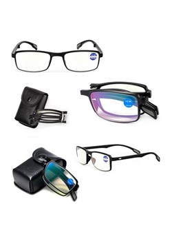 Plusy +3.50 Składane okulary korekcyjne do komputera i czytania Blue Light + Antyreflex ST335 ze sklepu Stylion w kategorii Okulary korekcyjne damskie - zdjęcie 185962789