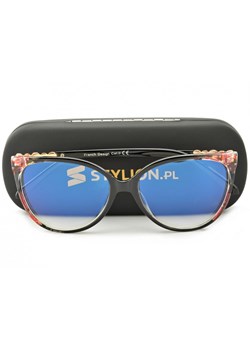 Okulary Kocie Oczy Korekcyjne z Antyrefleksem Zerówki POL-BLF-720AK ze sklepu Stylion w kategorii Okulary zerówki damskie - zdjęcie 185962865