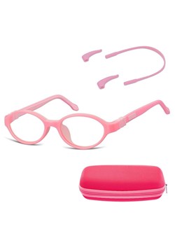 Elastyczne dziecięce oprawki okularowe zerówki owalne + gumka Sunoptic K4B różowe - id: 360 - marki Sunoptic - 185962955 Elastyczne dziecięce oprawki okularowe zerówki owalne + gumka Sunoptic K4B różowe ze sklepu Stylion w kategorii Akcesoria dziecięce - zdjęcie 185962955