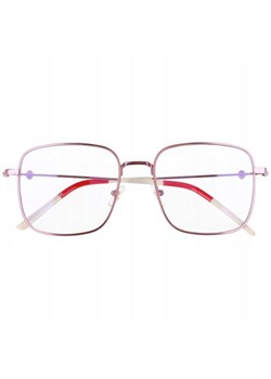 Okulary Kwadratowe z filtrem światła niebieskiego do komputera zerówki 2532-5 ze sklepu Stylion w kategorii Okulary przeciwsłoneczne męskie - zdjęcie 185962958