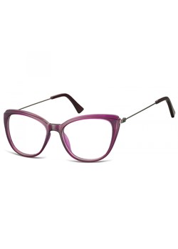Okulary oprawki zerówki korekcyjne Kocie Oczy Sunoptic AC8C fioletowe ze sklepu Stylion w kategorii Czapki zimowe męskie - zdjęcie 185963037