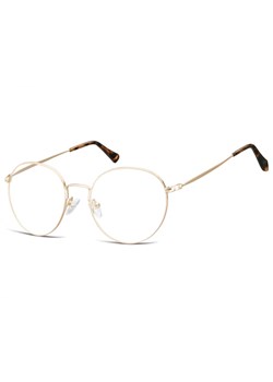 Lenonki okrągłe Okulary oprawki optyczne 915B złote - id: 4940 - marki Sunoptic - 185963046 Lenonki okrągłe Okulary oprawki optyczne 915B złote ze sklepu Stylion w kategorii Zegarki - zdjęcie 185963046