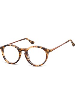 Okrągłe okulary oprawki zerowki korekcyjne Sunoptic AC47B ze sklepu Stylion w kategorii Zegarki - zdjęcie 185963106