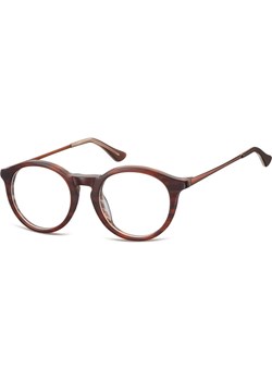 Okrągłe okulary oprawki zerowki korekcyjne Sunoptic AC47F ze sklepu Stylion w kategorii Zegarki - zdjęcie 185963109