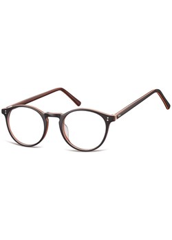 Okrągłe okulary oprawki zerowki korekcyjne Sunoptic AC43D ze sklepu Stylion w kategorii Zegarki - zdjęcie 185963149