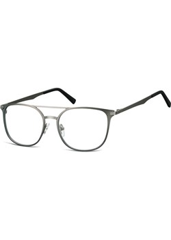 Okulary oprawki a'la Pilotki zerówki metalowe korekcyjne 974G grafitowy ze sklepu Stylion w kategorii Okulary korekcyjne męskie - zdjęcie 185963168
