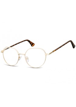 Lenonki okrągłe Okulary oprawki optyczne 916B złota ze sklepu Stylion w kategorii Okulary korekcyjne damskie - zdjęcie 185963175