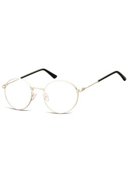 Lenonki okrągłe Okulary oprawki optyczne 919B złote ze sklepu Stylion w kategorii Okulary korekcyjne damskie - zdjęcie 185963188