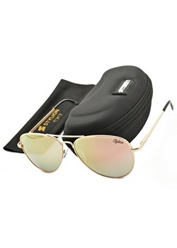 Okulary Pilotki Przeciwsłoneczne Polaryzacyjne z różową lustrzanką STL-03C13 - id: 5253 - marki Stylion - 185963277 Okulary Pilotki Przeciwsłoneczne Polaryzacyjne z różową lustrzanką STL-03C13 ze sklepu Stylion w kategorii Okulary przeciwsłoneczne damskie - zdjęcie 185963277